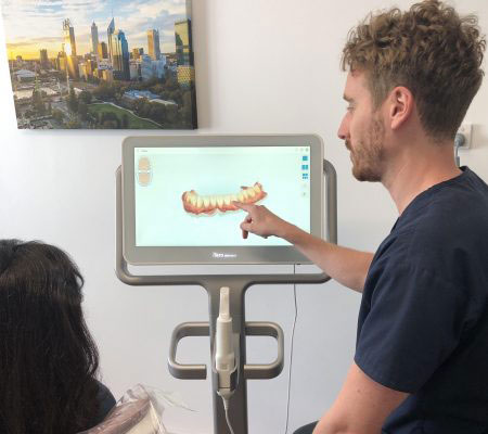 digital dental image scanner