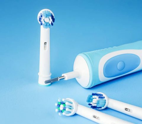 electric toothbrush and changing heads