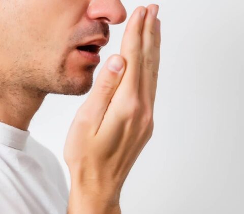 There are a number of possible causes of halitosis, but the vast majority come down to oral hygiene.