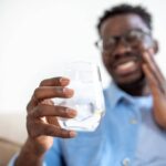 man with sensitive teeth