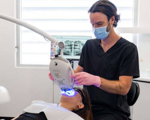 teeth-whitening-process teeth whitening process with bleach fluoride machine